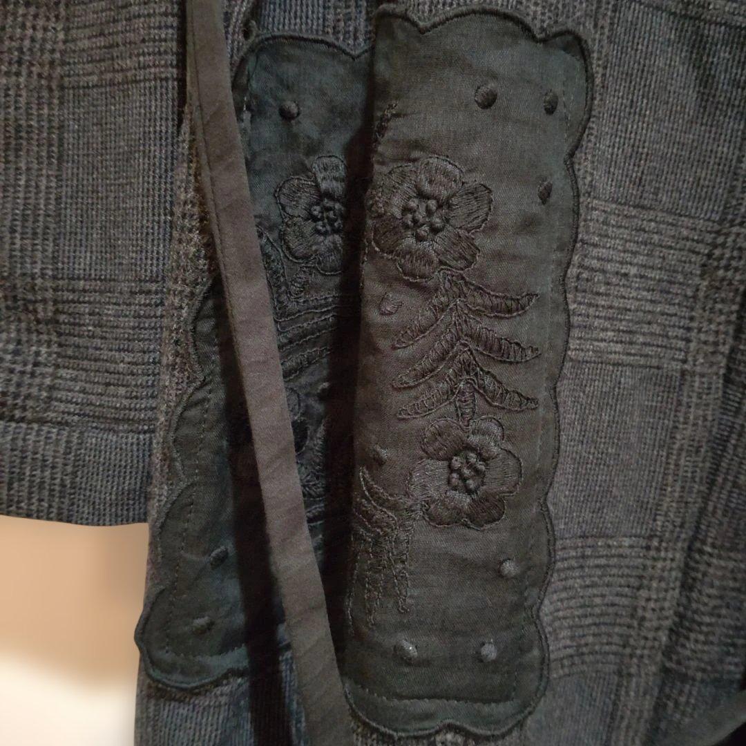 専用です！ネセセアグレンチェック薄手コート新品未使用タグ付未試着