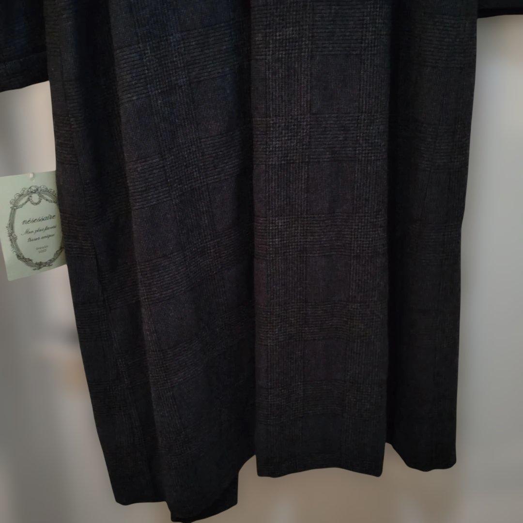 専用です！ネセセアグレンチェック薄手コート新品未使用タグ付未試着