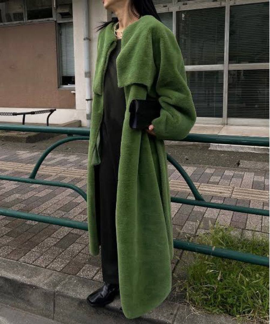 ジャケット・アウター AMERI MANY WAY USEFUL BOA COAT