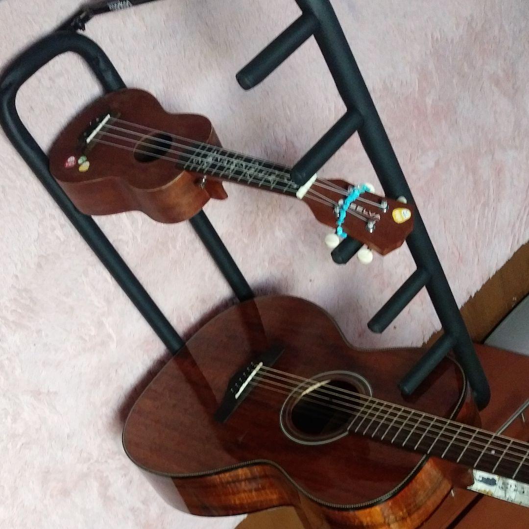 ウクレレ スタンド、5本、美品、頑丈、