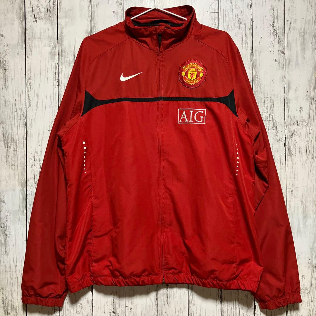 ナイキ サッカー マンチェスター・ユナイテッド ジャケット L