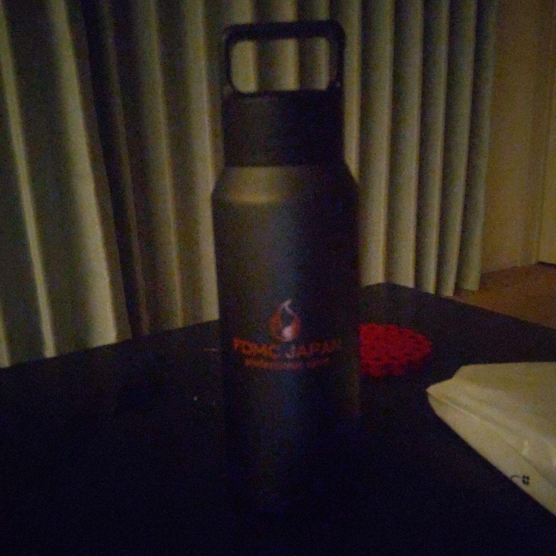 FOMC JAPAN ブラック水筒