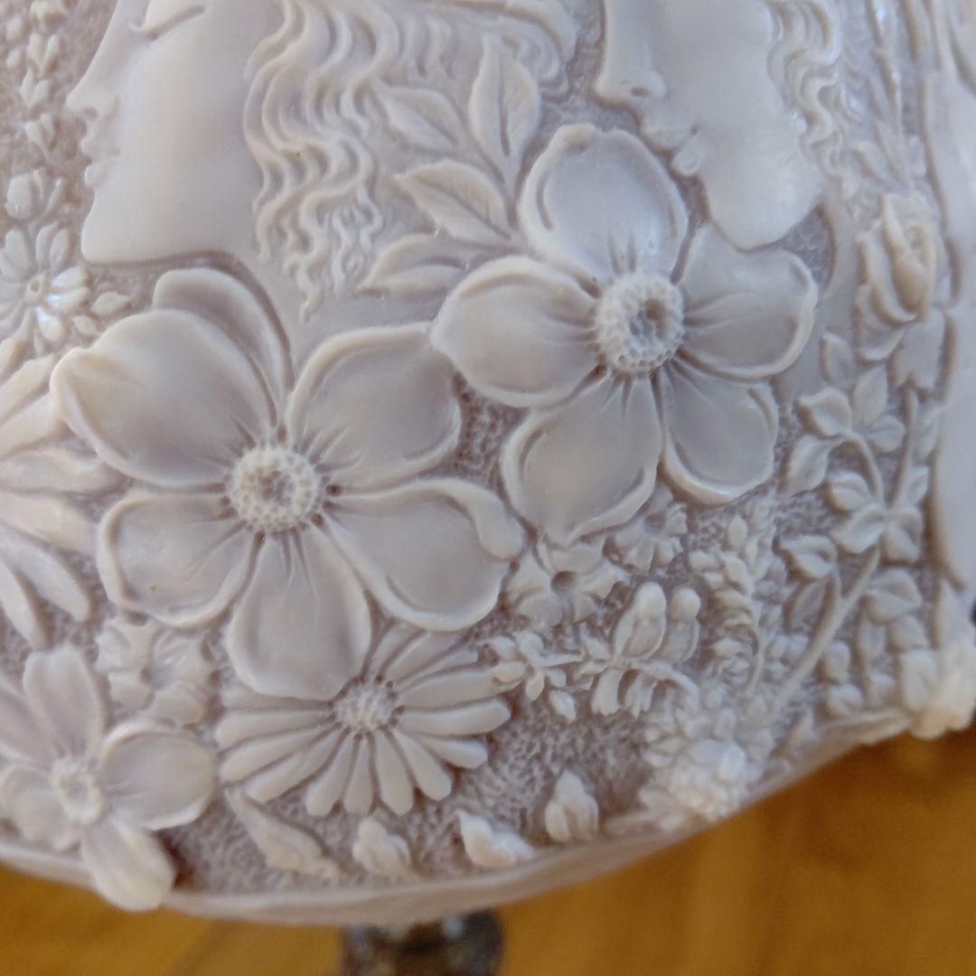 カメオランプ イタリア人作家 一点もの☆ 宝石保証書付き