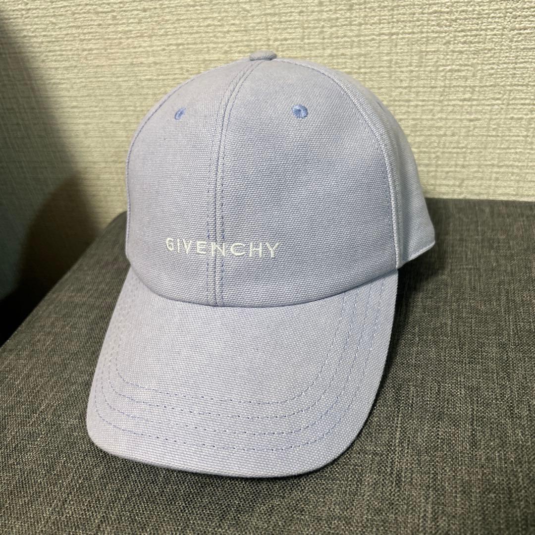 ★激レアカラー★ givenchy ジバンシー　キャップ　パープル　イタリア製