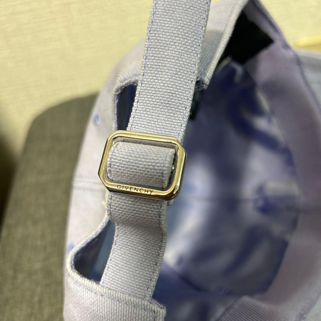 ★激レアカラー★ givenchy ジバンシー　キャップ　パープル　イタリア製