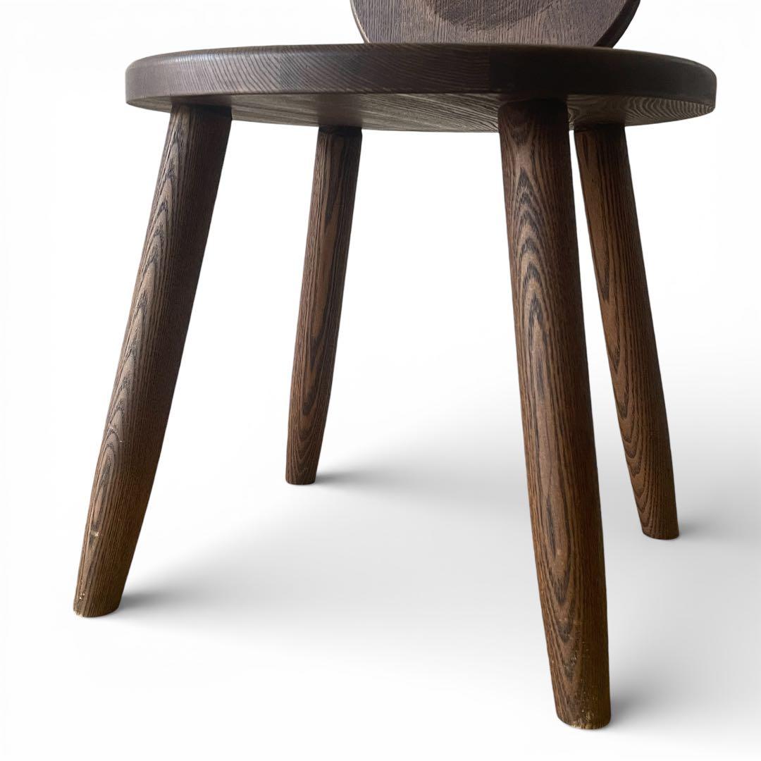 【希少】柳川家具 匠夢楽 たくみむら 木製 ダイニングチェア 椅子 ハンドメイド