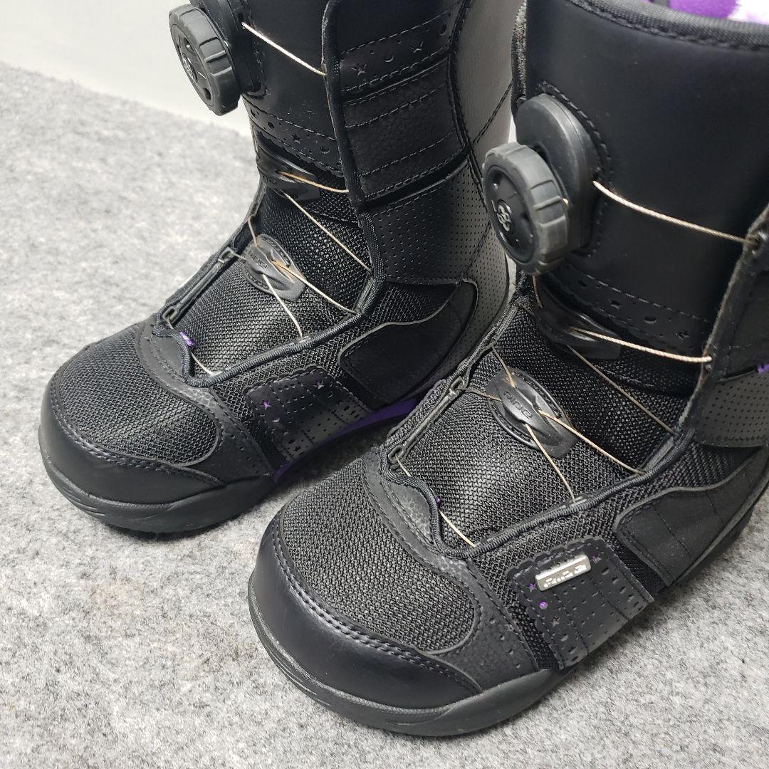 美品 RIDE 22.0cm レディース スノーボードブーツ