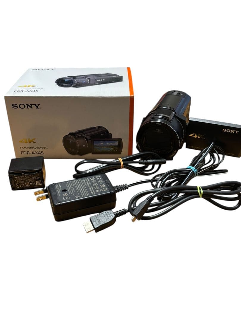 ジャンク SONY 4Kビデオカメラ　FDR-AX45