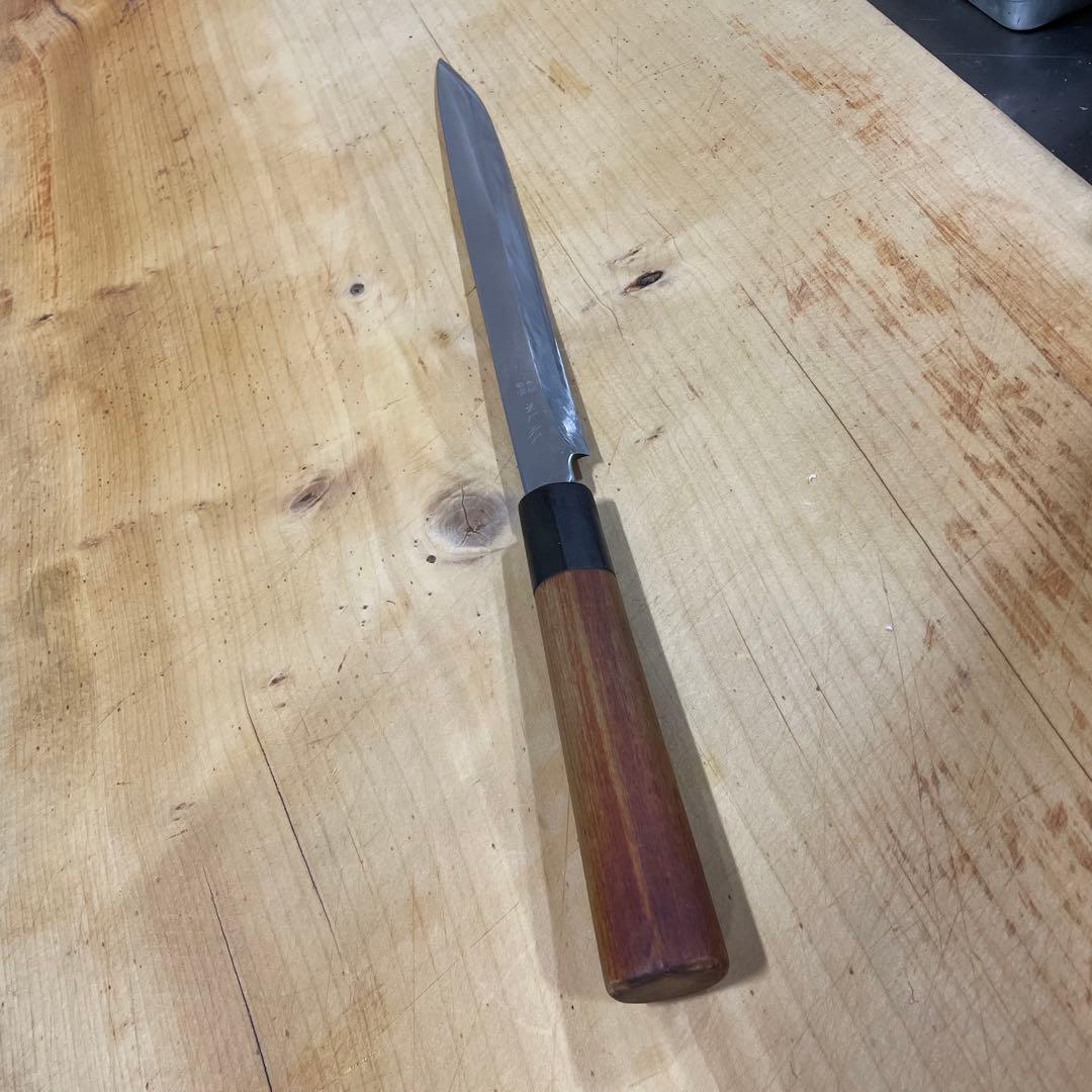 柳刃包丁　9寸　菊秀