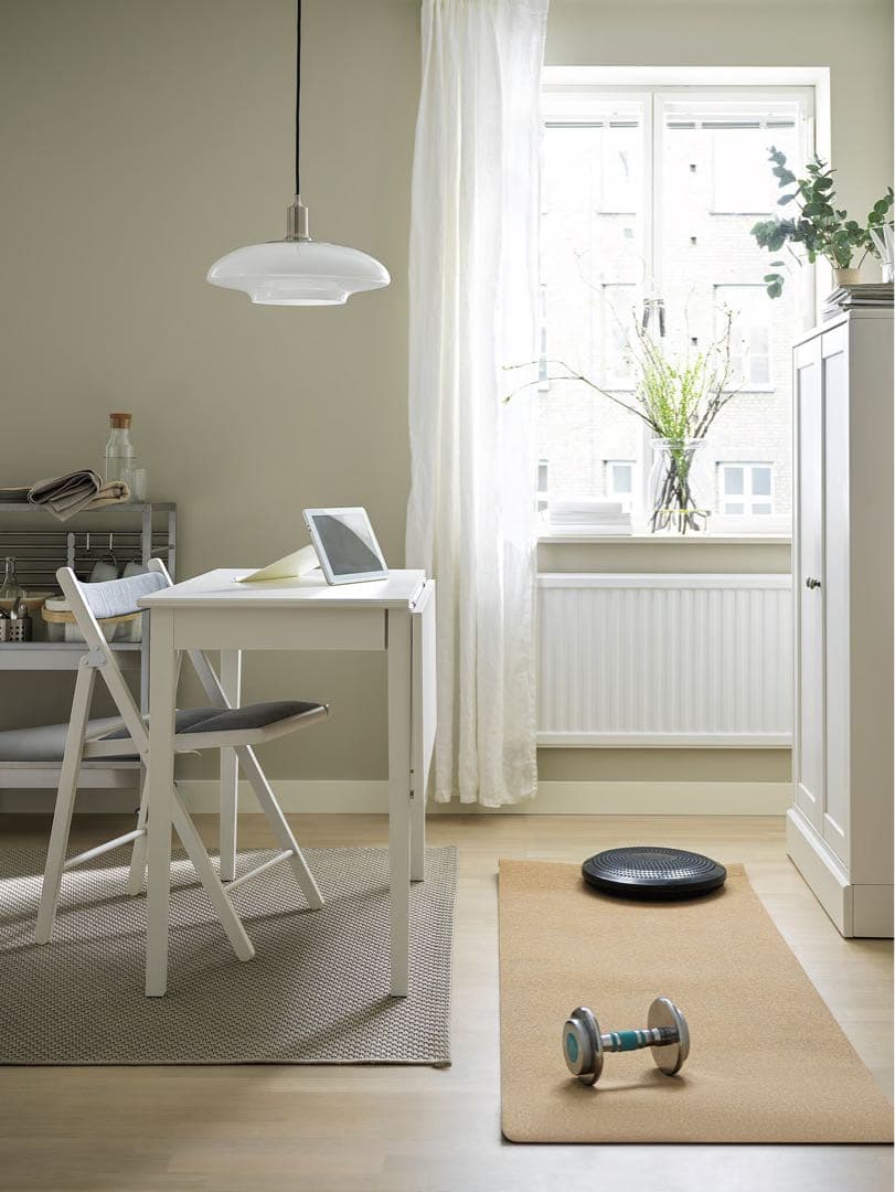 【極美品】IKEA IDANÄS イダネス　ドロップリーフテーブル