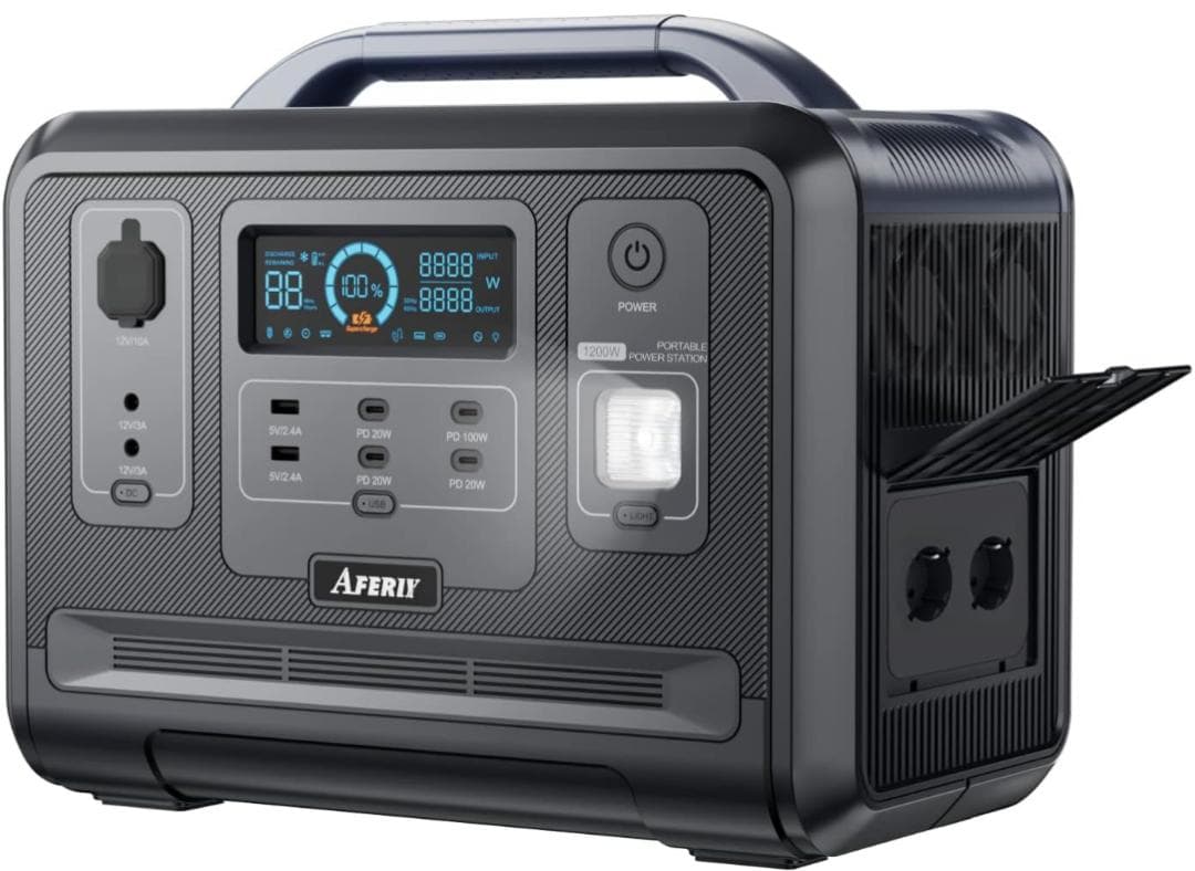 AFERIY 大容量 1248Whポータブル電源