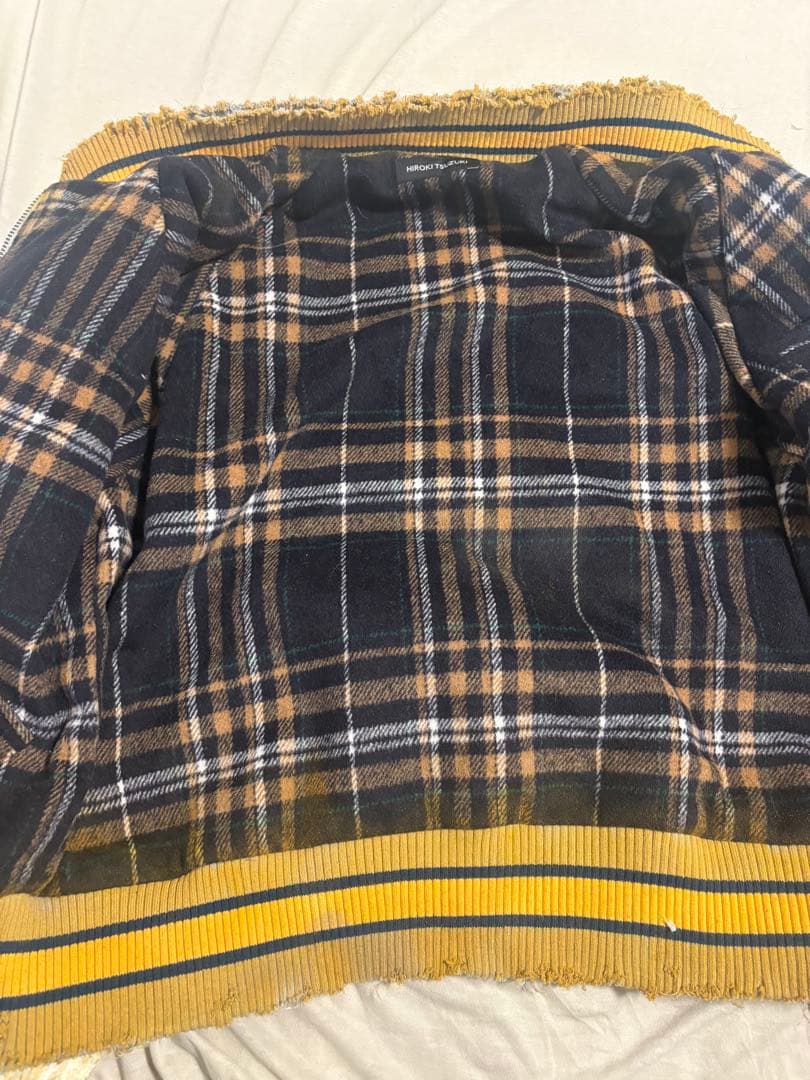 hirokitsuzuki スカジャン　都築　リバーシブル　ブルゾン