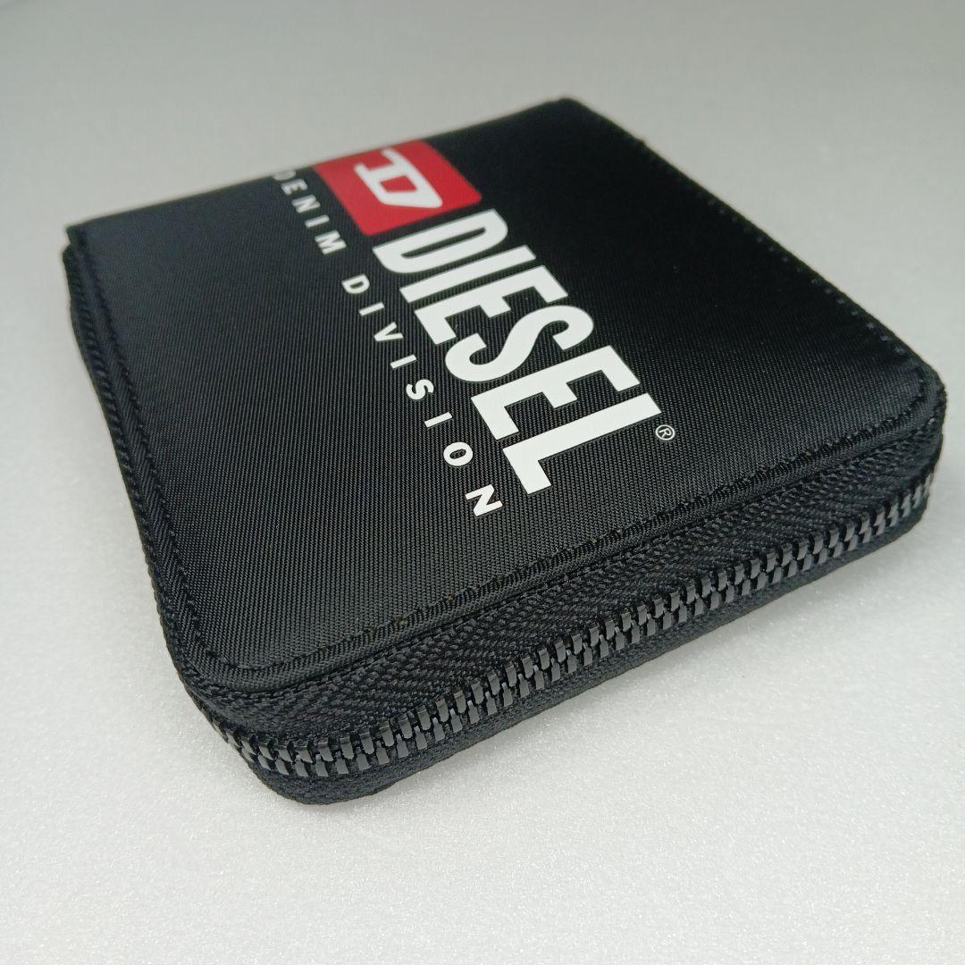 DIESEL ディーゼル 二つ折り財布 メンズ ラウンドファスナー 箱なし