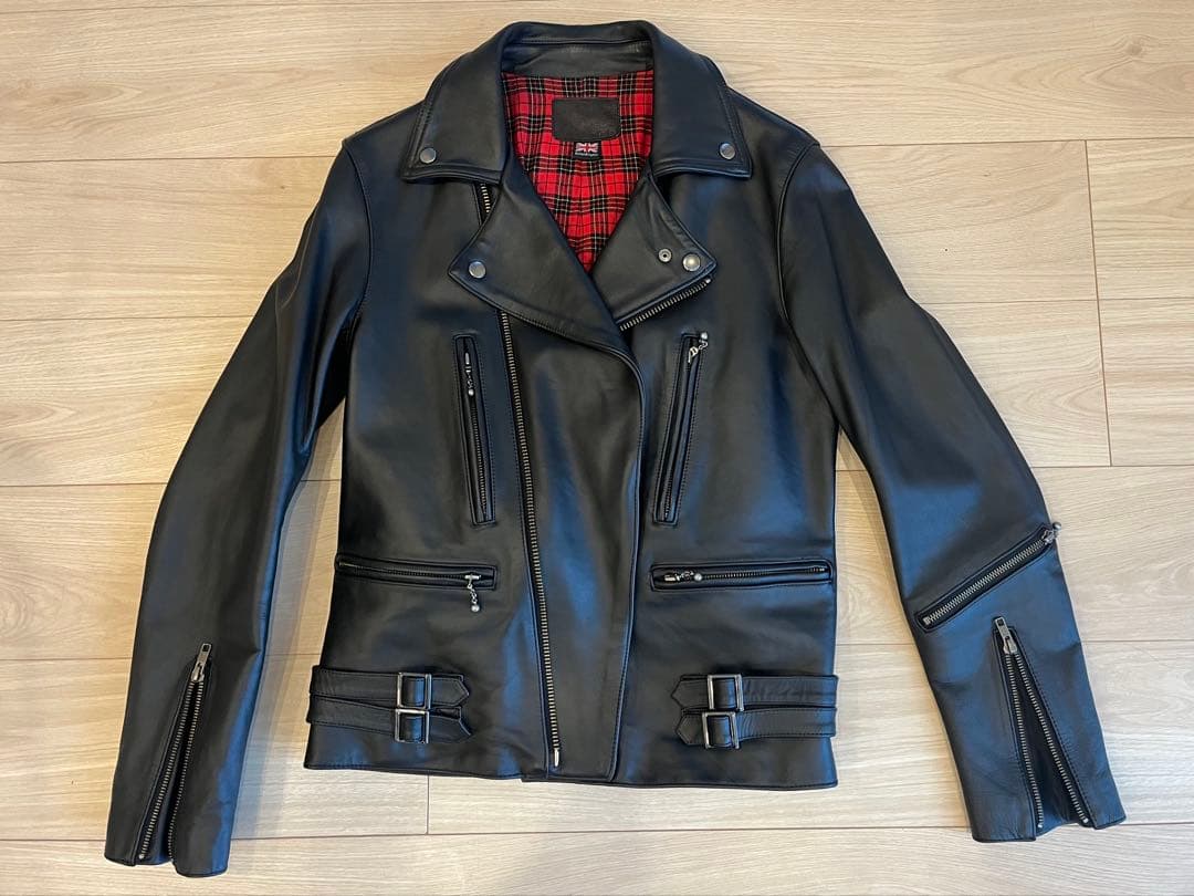 馬革ライダースジャケット