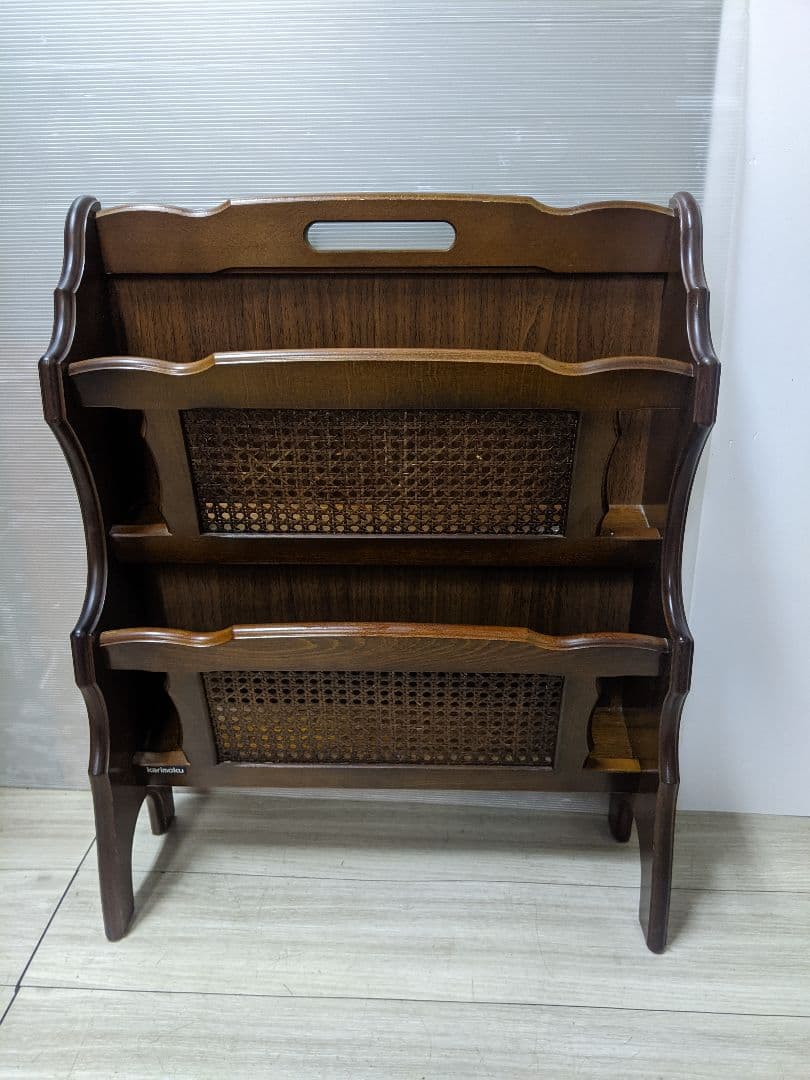 karimoku カリモク　マガジンラック2段　コロニアル