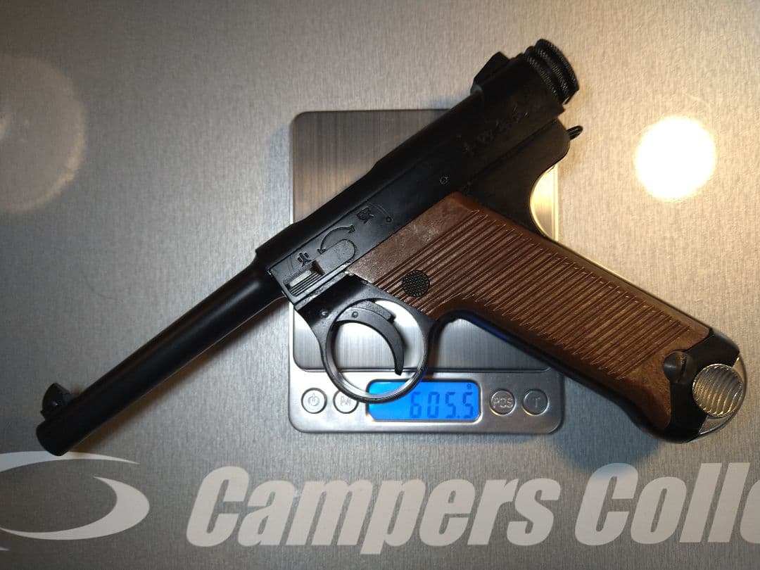 美品ジャンク！マルシン　南部十四年式ガスブロ　８mmBB弾仕様　ガス抜け・漏れ有