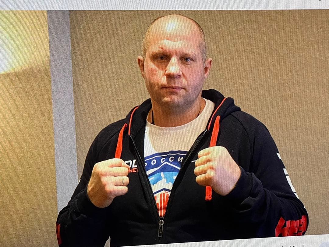 ヒョードル　本人着用パーカー　世界限定1着　RIZIN