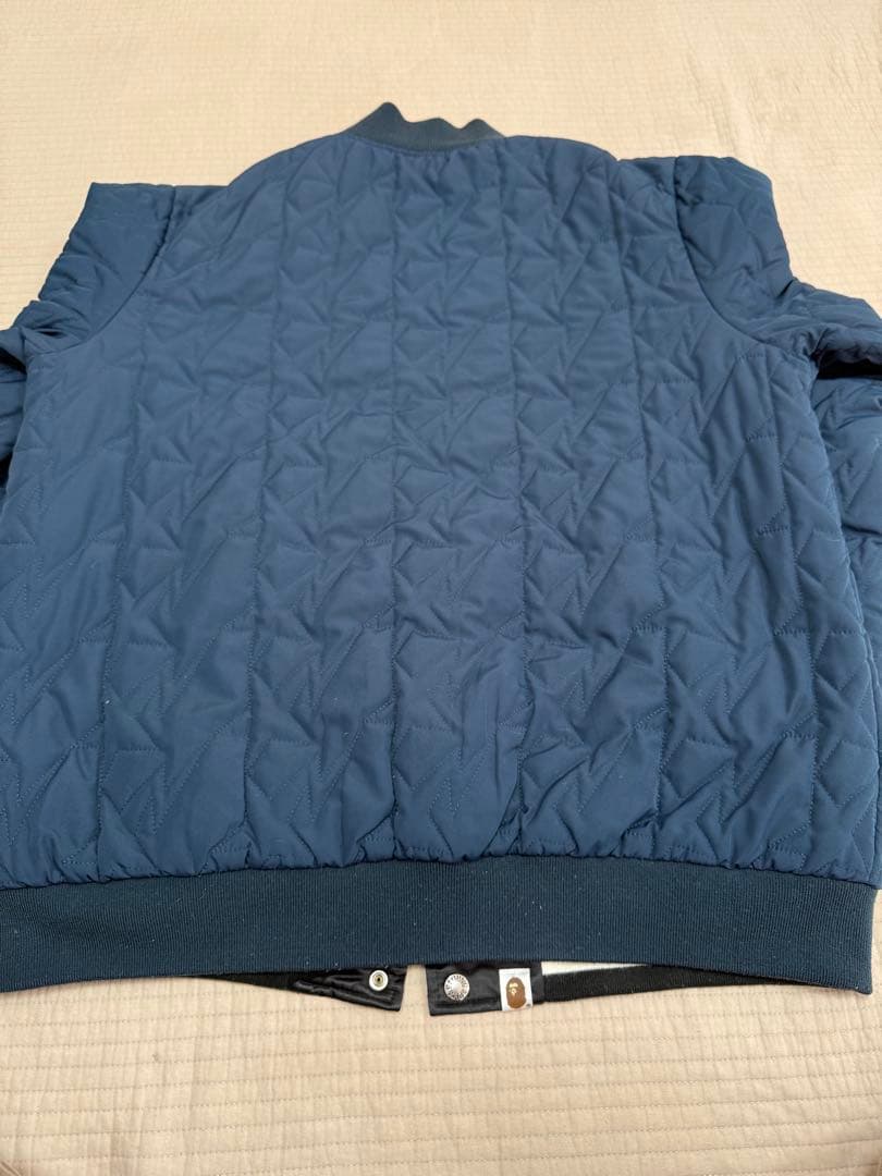 APE リバーシブル　スタジャン　ジャンパー　サイズXL エイプ　ベイプスタ