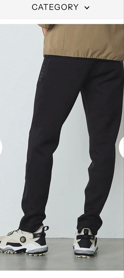 FIDES GOLF スウェットパンツ ブラック