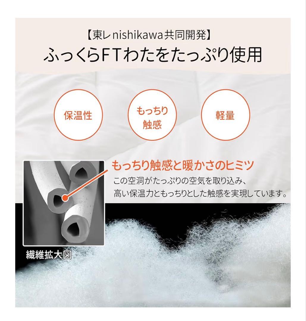 西川nishikawa sevendays 掛け布団　キングサイズ