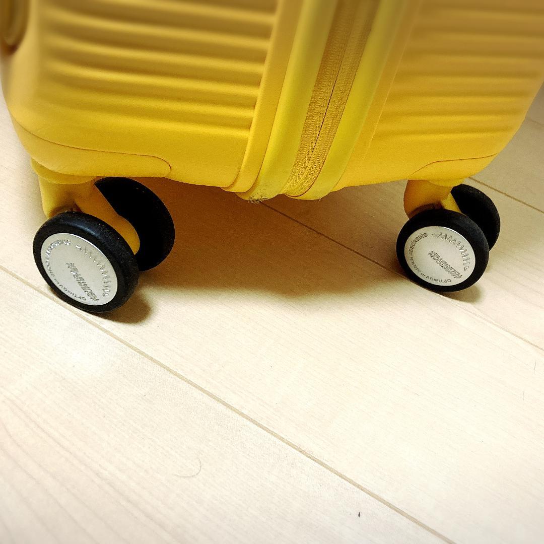 アメリカンツーリスター スーツケース CURIO Mサイズ TSA対応 イエロー