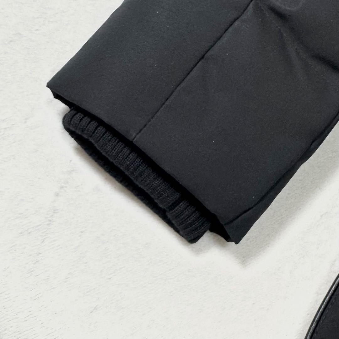 新品 ローレンラルフローレン フェイクファー ダウンコート ブラック S