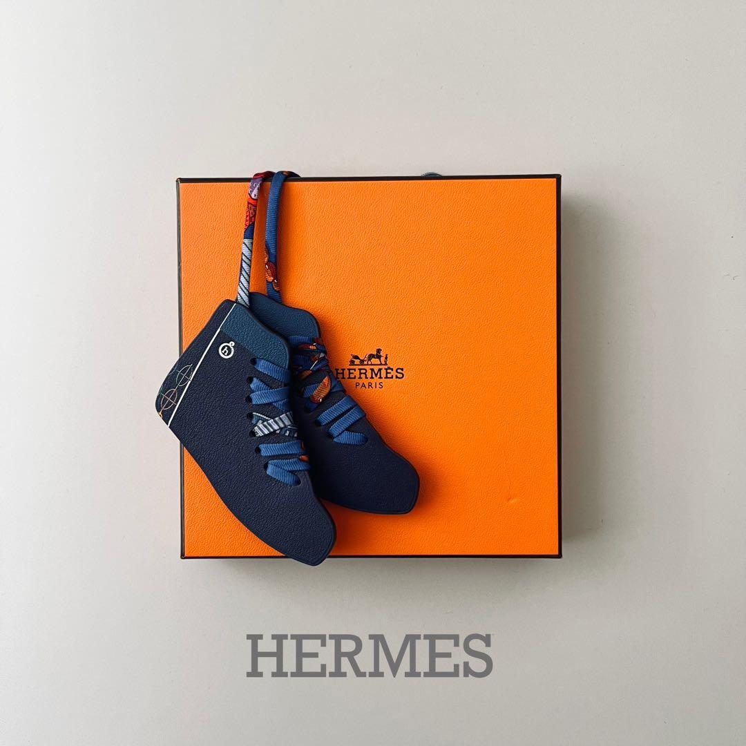 正規品　HERMES　エルメス　プティアッシュ　チャーム　シューズ靴　バスケ