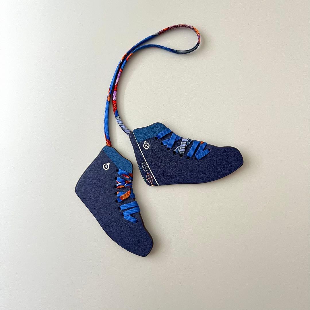 正規品　HERMES　エルメス　プティアッシュ　チャーム　シューズ靴　バスケ