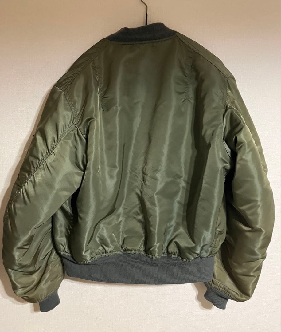 80s90s USA製 アルファインダストリーズ MA-1 フライトジャケット