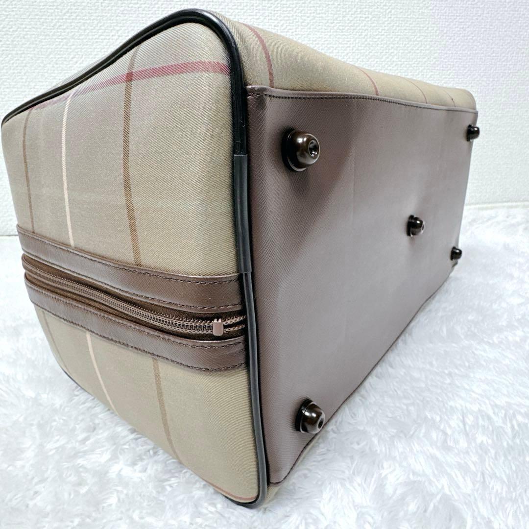 【未使用】Burberrys ヴィンテージ ボストンバッグ 旅行鞄 ノバチェック