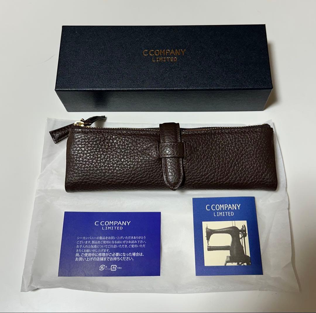 新品未使用　シーカンパニー　ルポペンケース　ダークブラウン　人気色　完売品