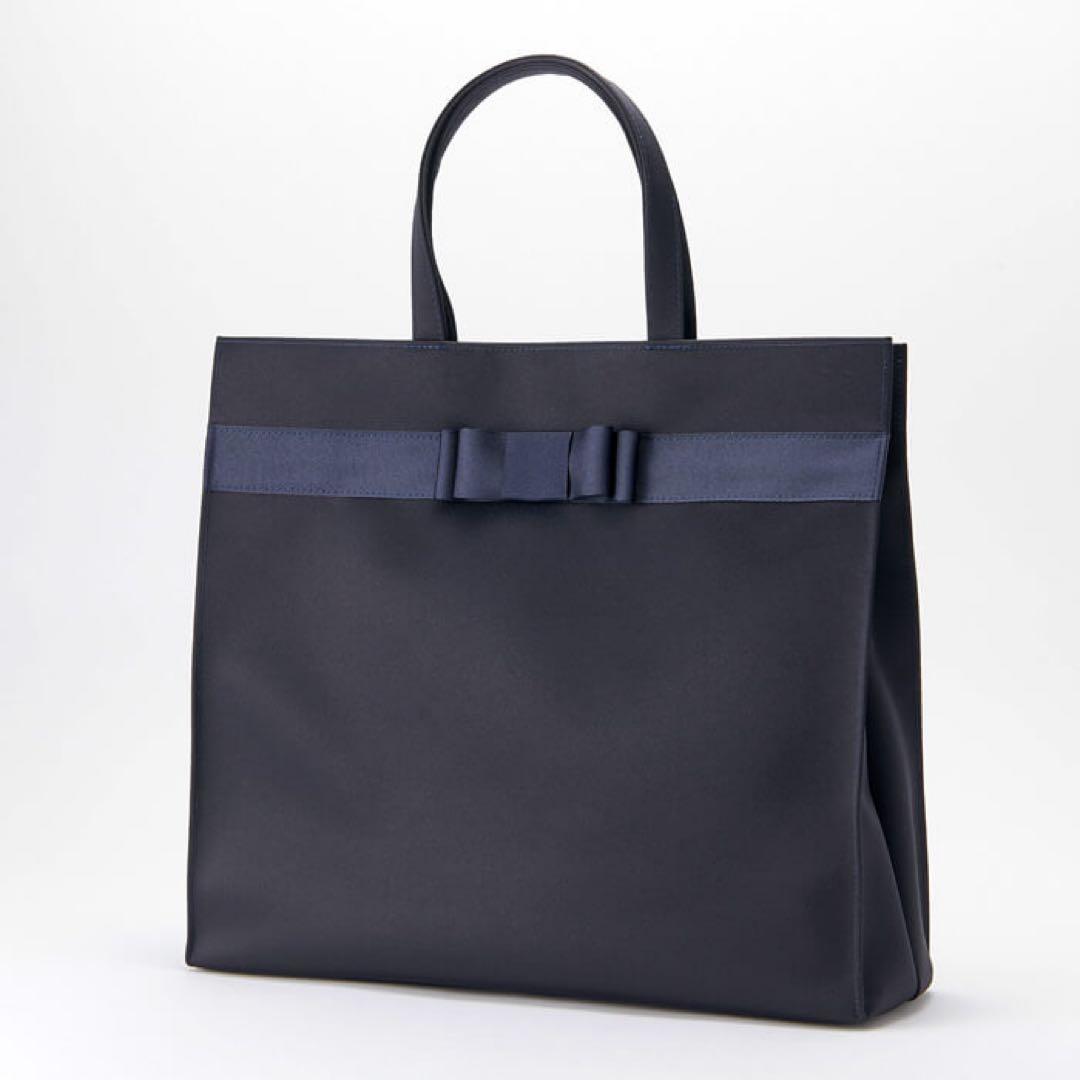 【東京ソワール / プチソワール】【撥水加工】ビッグサイズのお受験トートバッグ