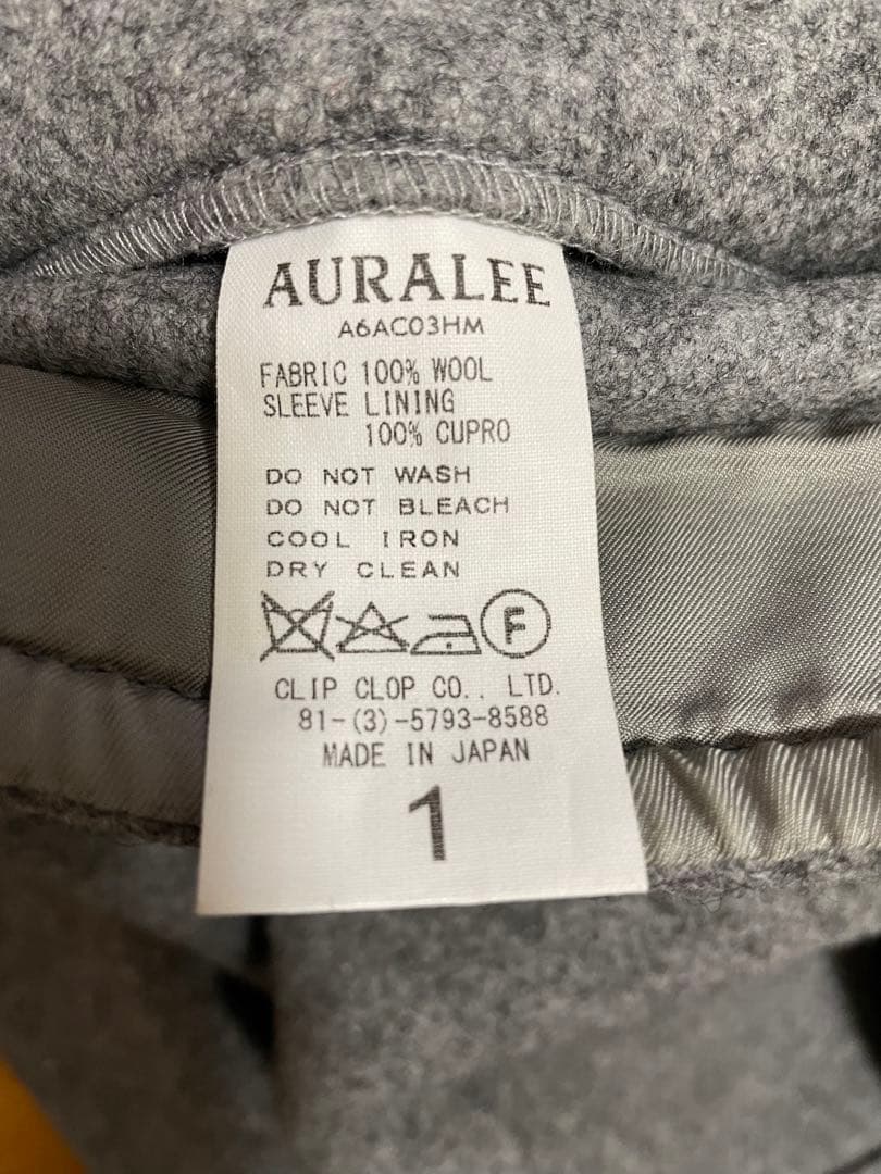 AURALEEヘビーメルトン ダッフルコート オーラリーHEAVY MELTON