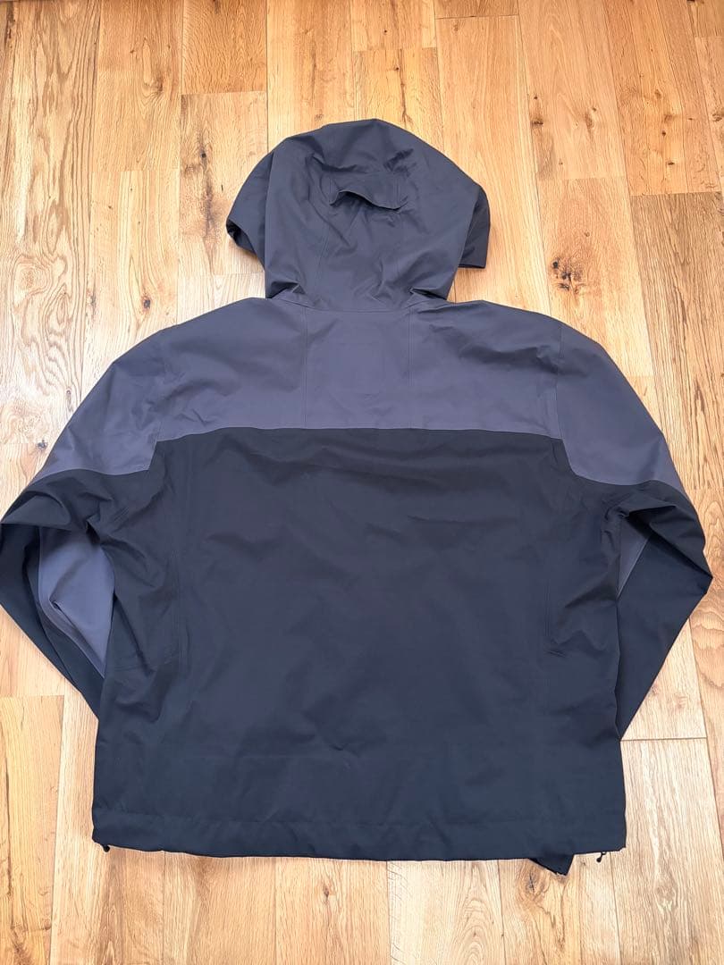 シマノ　RA-025W ショートレインジャケット XL チャコールブラック