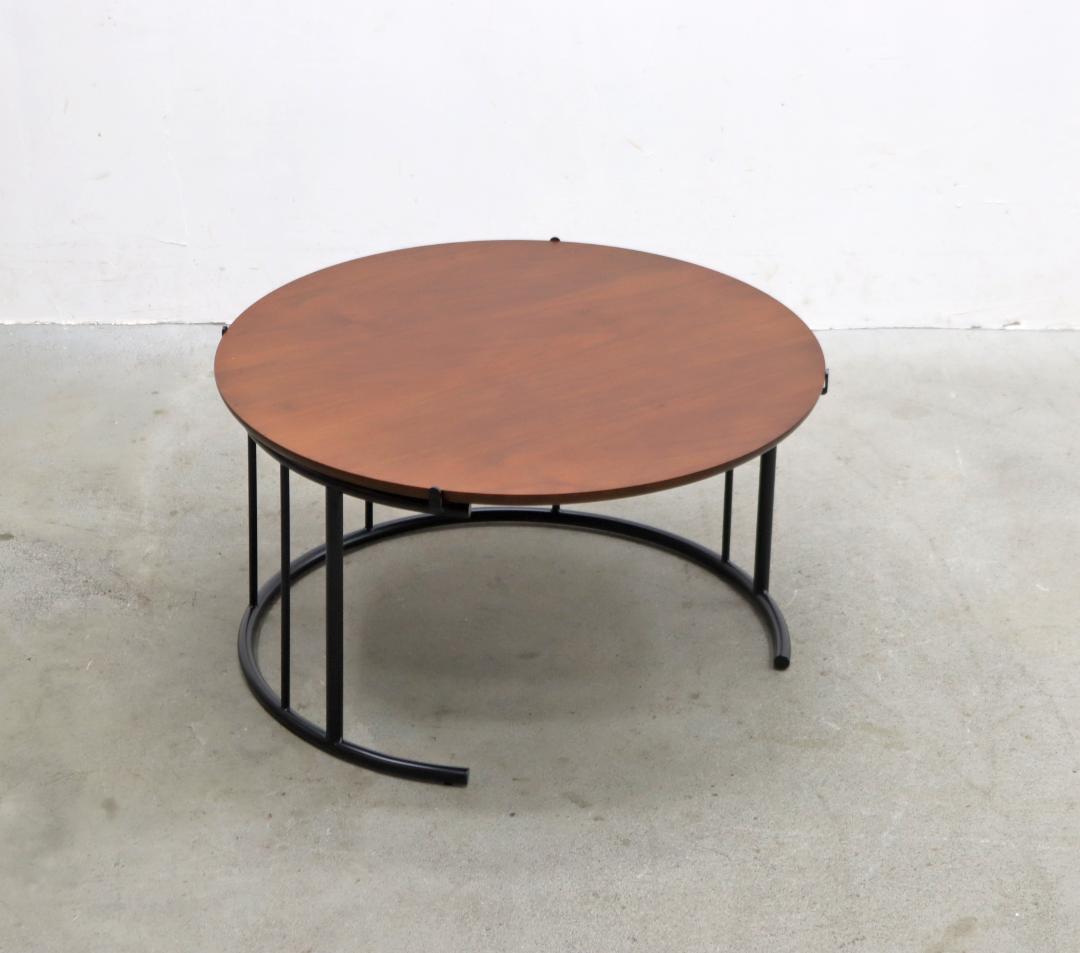 HUKLA フクラ ウォールナット ラウンド センターテーブル TMRC 円型