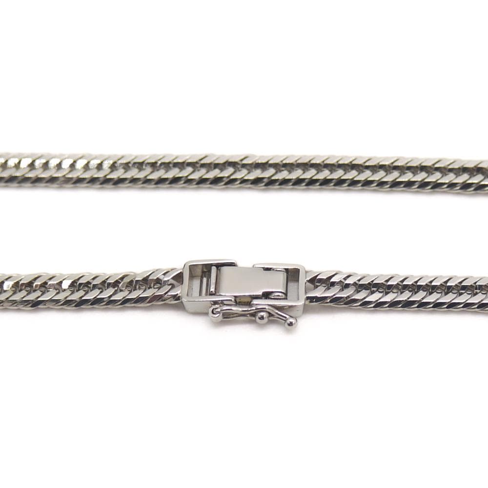 30g Pt850 喜平12面トリプルネックレス プラチナ Y04984