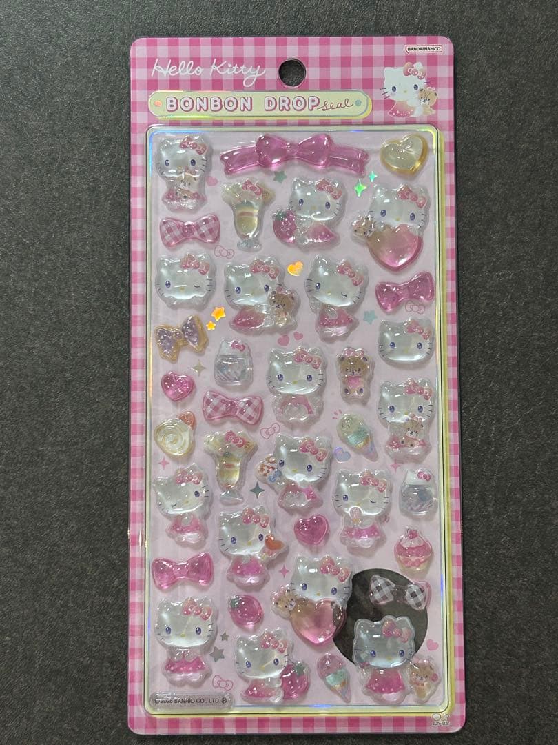 【正規品】サンリオボンボンドロップシール第一弾8枚セット