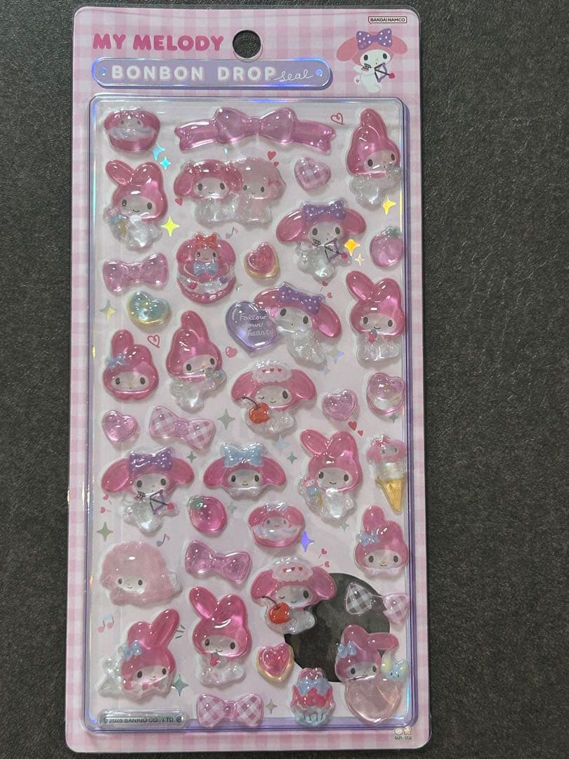 【正規品】サンリオボンボンドロップシール第一弾8枚セット