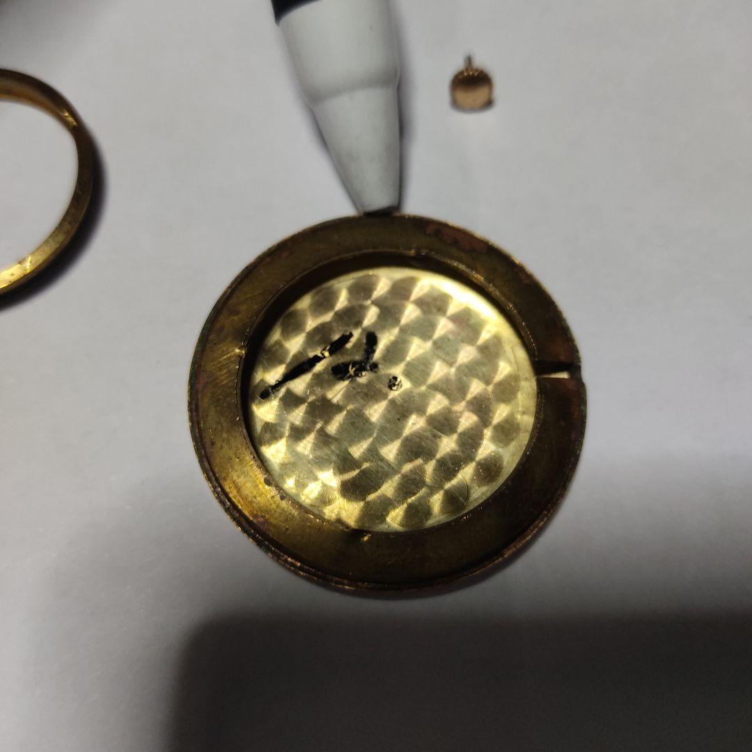 CYMA。シーマ。時計。18K、0.750。ジャンク品。スクラップ品。壊れ品。