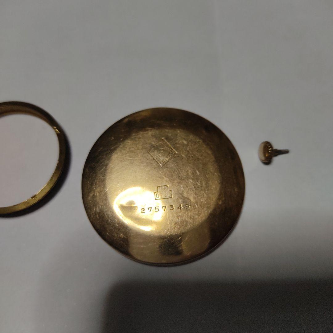 CYMA。シーマ。時計。18K、0.750。ジャンク品。スクラップ品。壊れ品。