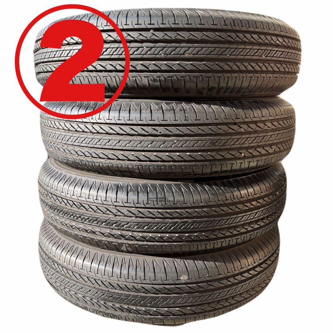 ホシガメさん専用！175/80R16ノーマルタイヤ② 4本セット2本分価格