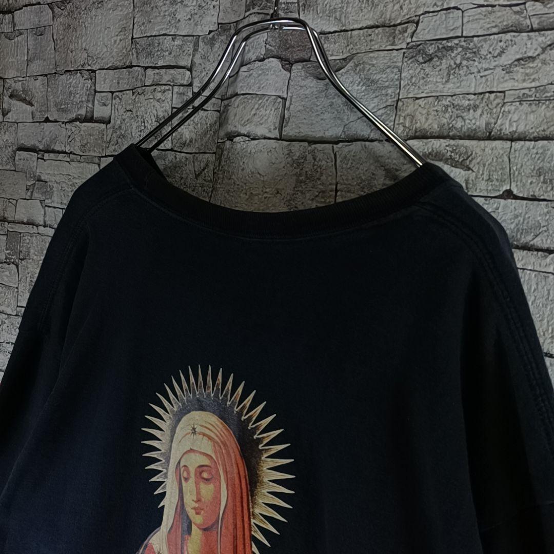 極希少✨WACKOMARIA ワコマリア ロンT 聖母 マリア ブラック XL