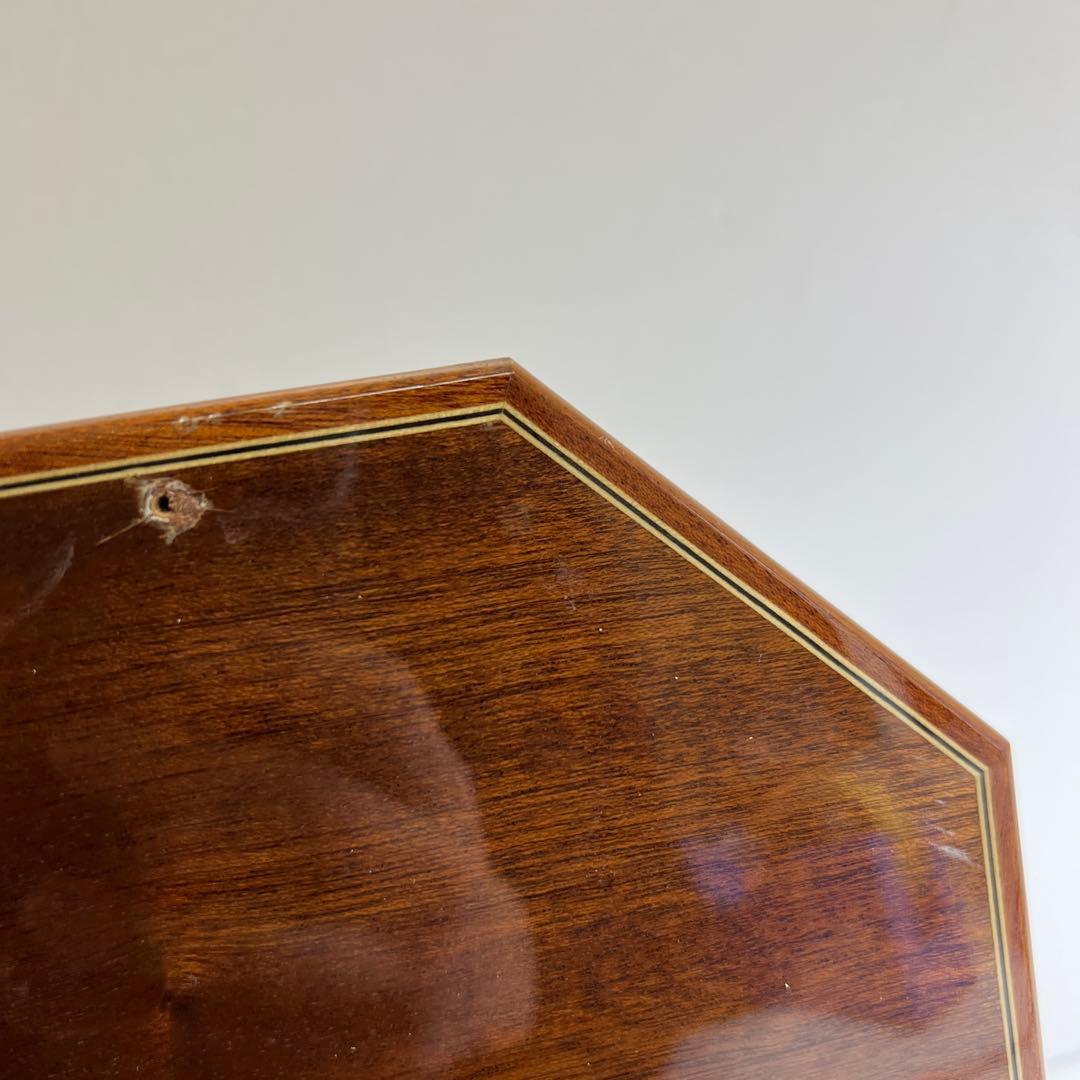 リュージュ　象嵌　オルゴール　幅約24㎝　タサチ　東な8-0121①