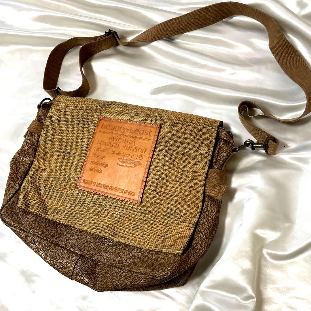 希少　アーカイブ　ビューティービースト　メッセンジャーバッグ