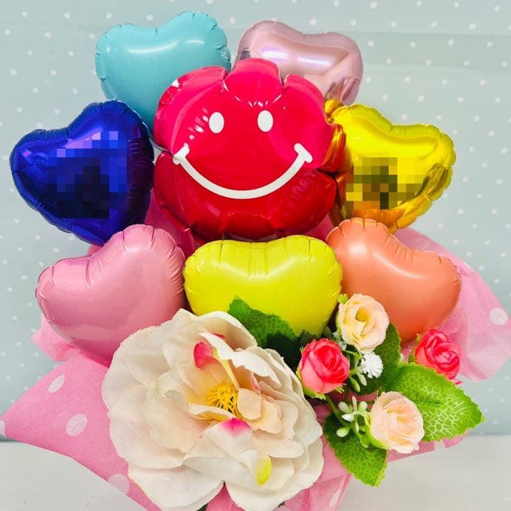 バルーンギフト　置き型　スマイリー