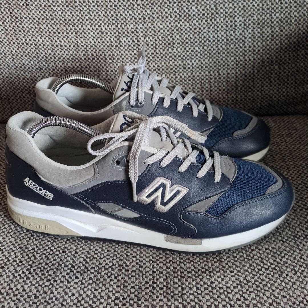 New Balance 1600ネイビー/グレー スニーカー