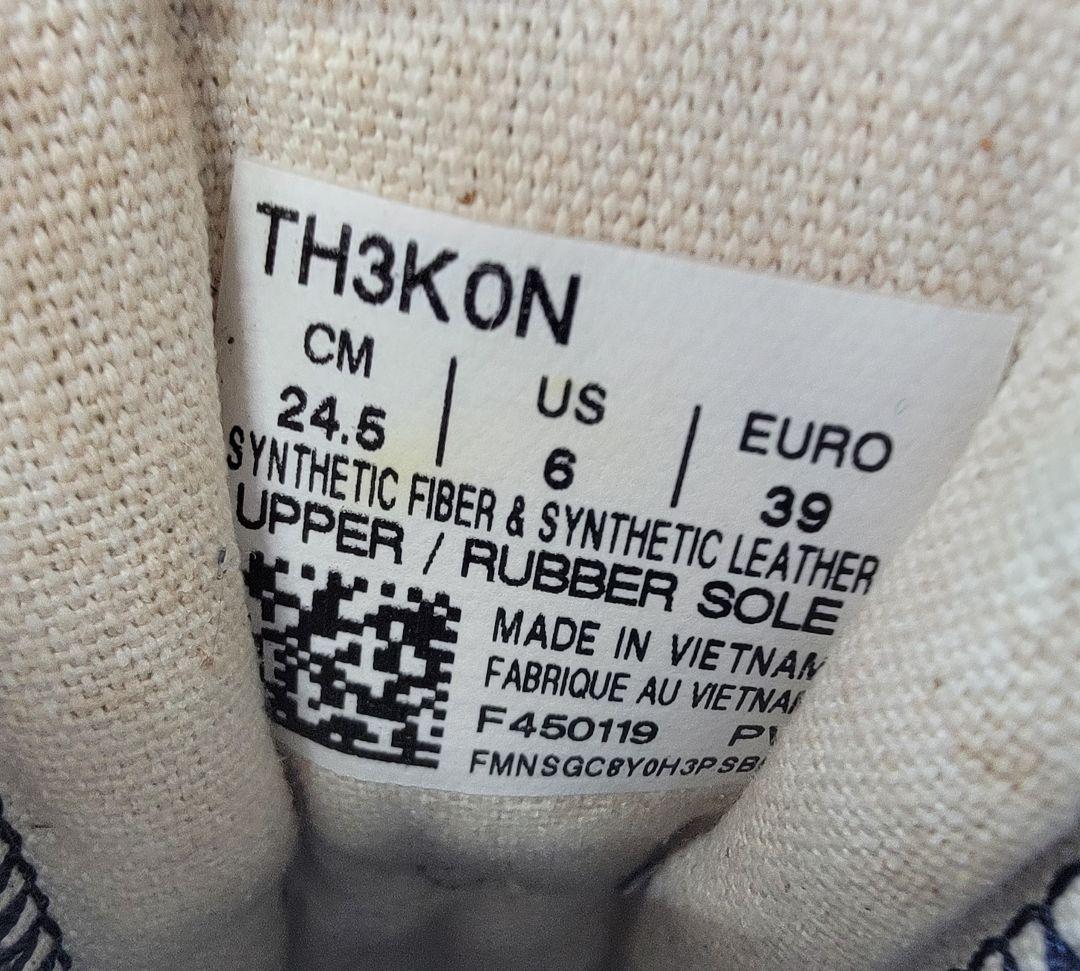 オニツカタイガー メキシコ 66 スリッポン ネイビー 24.5cm