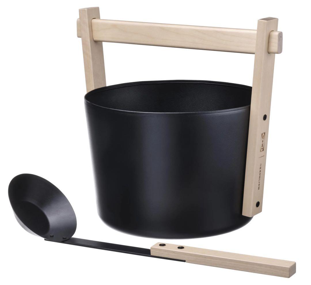 IKEA marimekko サウナ用バケツ
