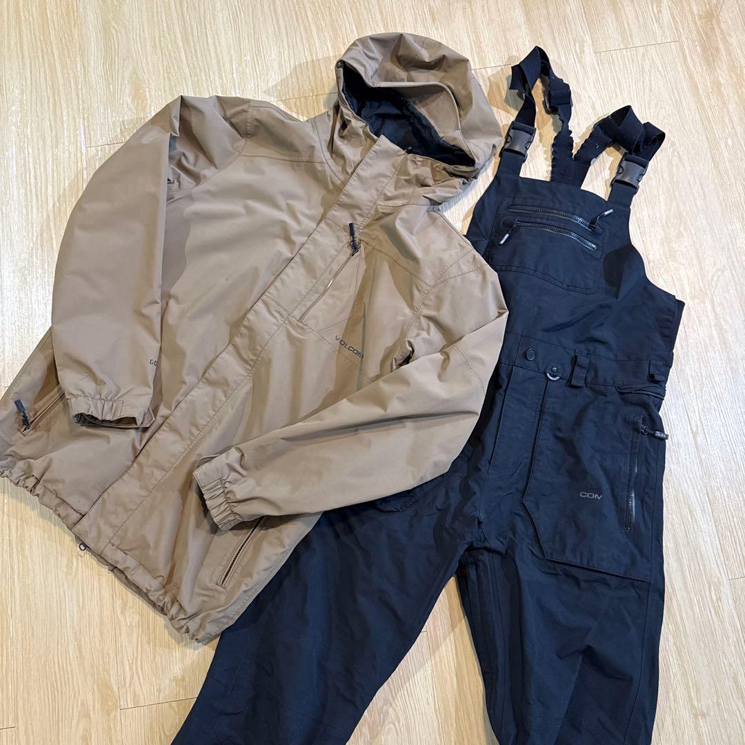 VOLCOM スノーボードウェア ブラウン/ブラック