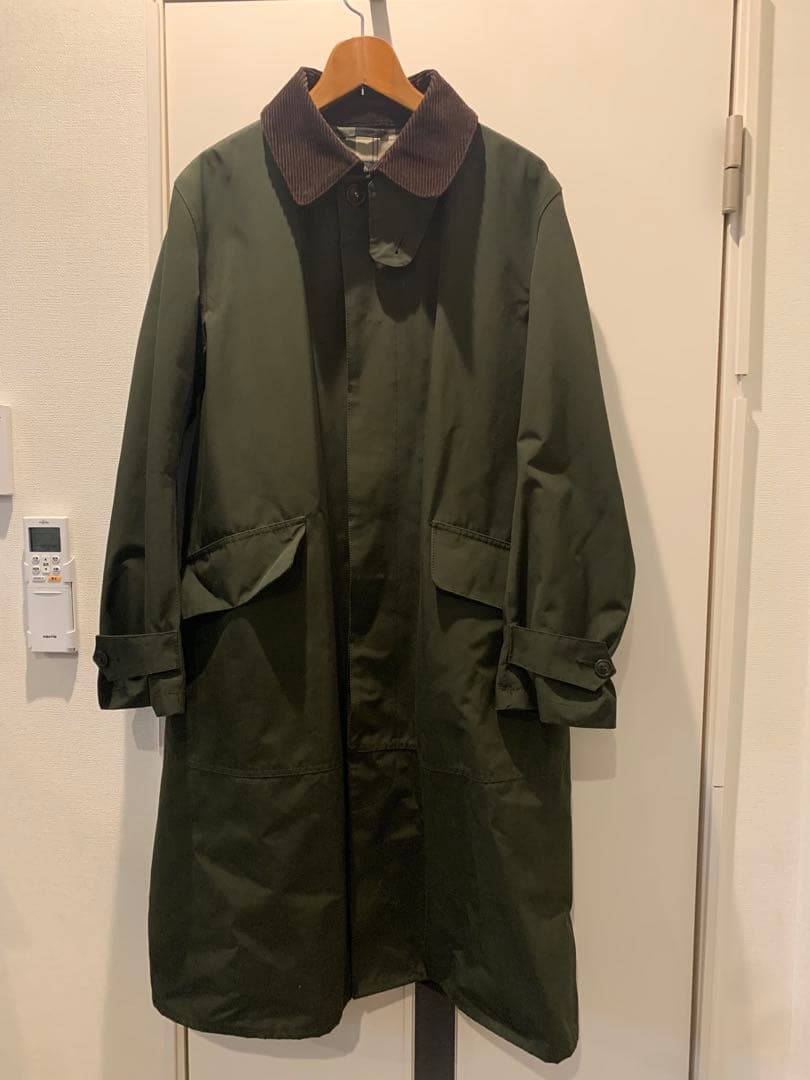 Barbour × BEAMS PLUS 2Layerシングルブレステッドコート